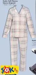 KADIN SOFT PİJAMA TAKIMI DÜĞMELİ KADIN SOFT PİJAMA TAKIMI DÜĞMELİ